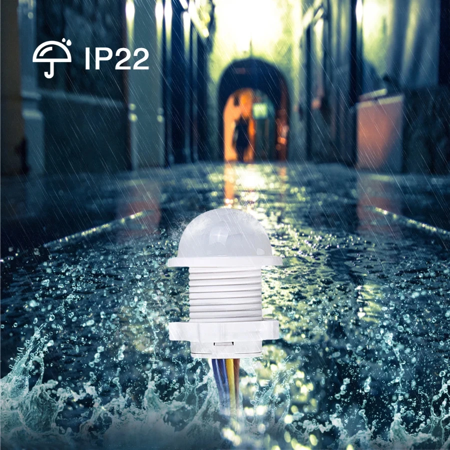 1-10pcs Infrared Motion Sensor Smart Switch AC85-265V Automatic Human Body Sensor Detection Lighting Switch For Led Lamp