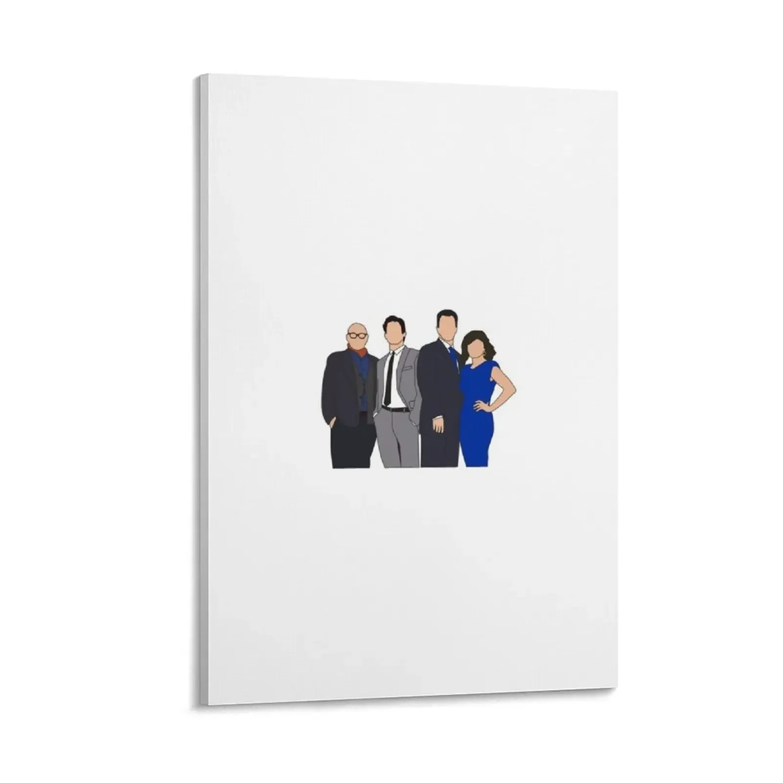 

White Collar Canvas Painting anime decoration home and decoration bedroom decor office decoration