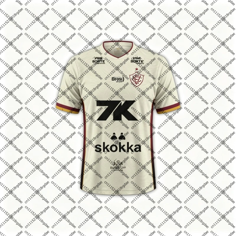 2026-27 New Vitória Football Jersey Sports Breathable 3D Printed Quick-dry Men's Women T-shirt Unisex Fans Gift Family Kids Tees