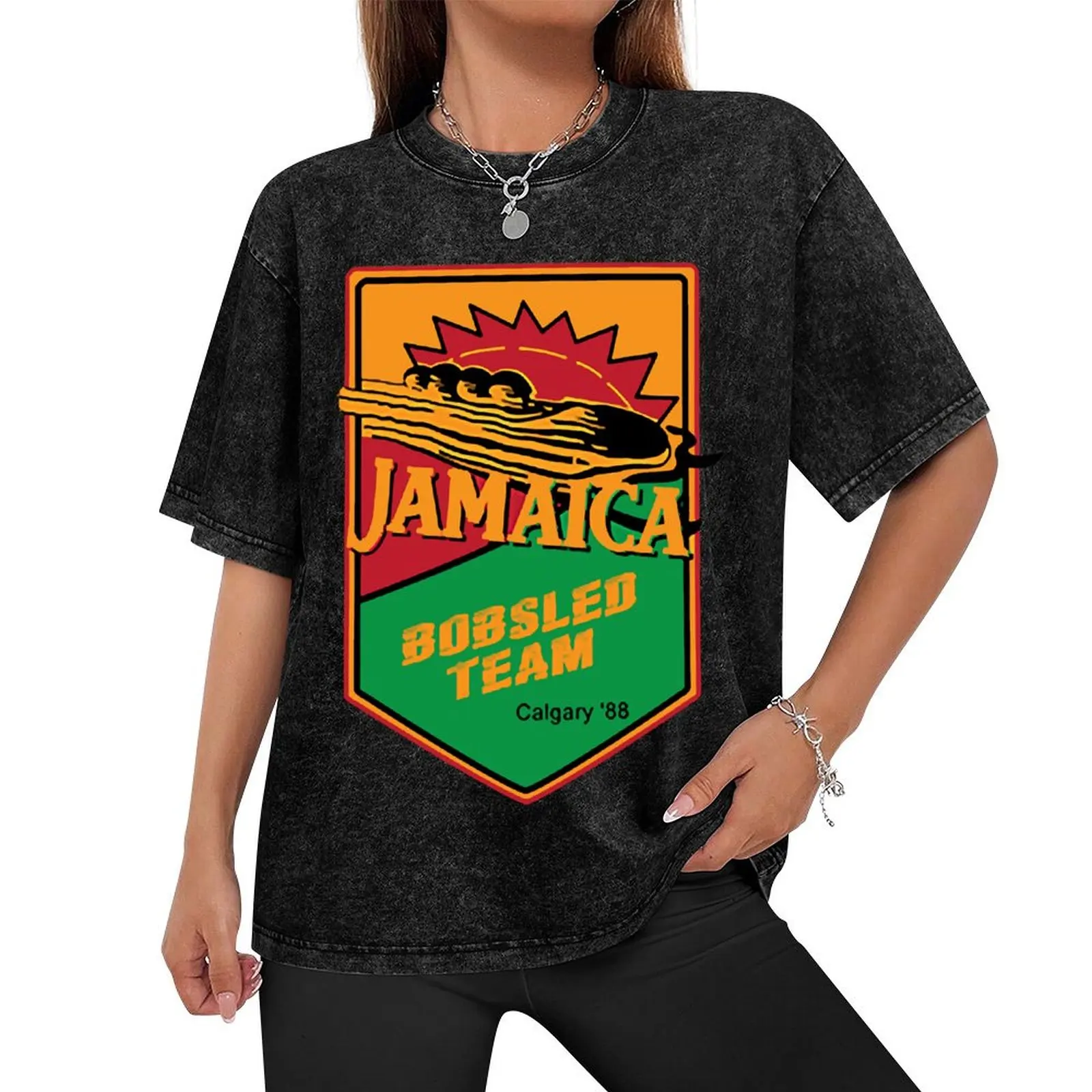 Jamaican Bobsled Team Cool Runnings Classic T-Shirt anime t shirts valentines boutique clothes Funny t-shirt funny t shirts men