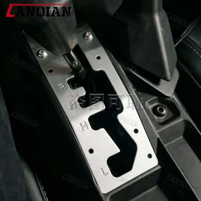 UTV X3 Aluminum Shifter Plate Frame Protector For Can Am Maverick X3 Max R 4x4 Turbo DPS 2017-2026 2023 X3 Shifter Gate Panel