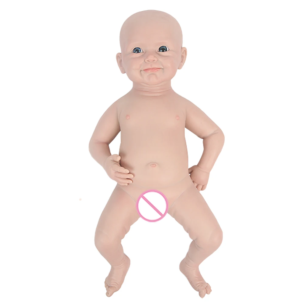 IVITA WG2011 48Cm 4.46Kg 100% Silicone Búp Bê Em Bé 3 Màu Mắt Sự Lựa Chọn Thực Tế Cho Bé Đồ Chơi Dành Cho Trẻ Em quà Tặng Giáng Sinh