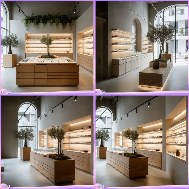 Modern Minimalist Shoe Cabinet Solid Wood Oak Ash Ultra White Glass Storage Organizer Entryway Furniture High End Display
