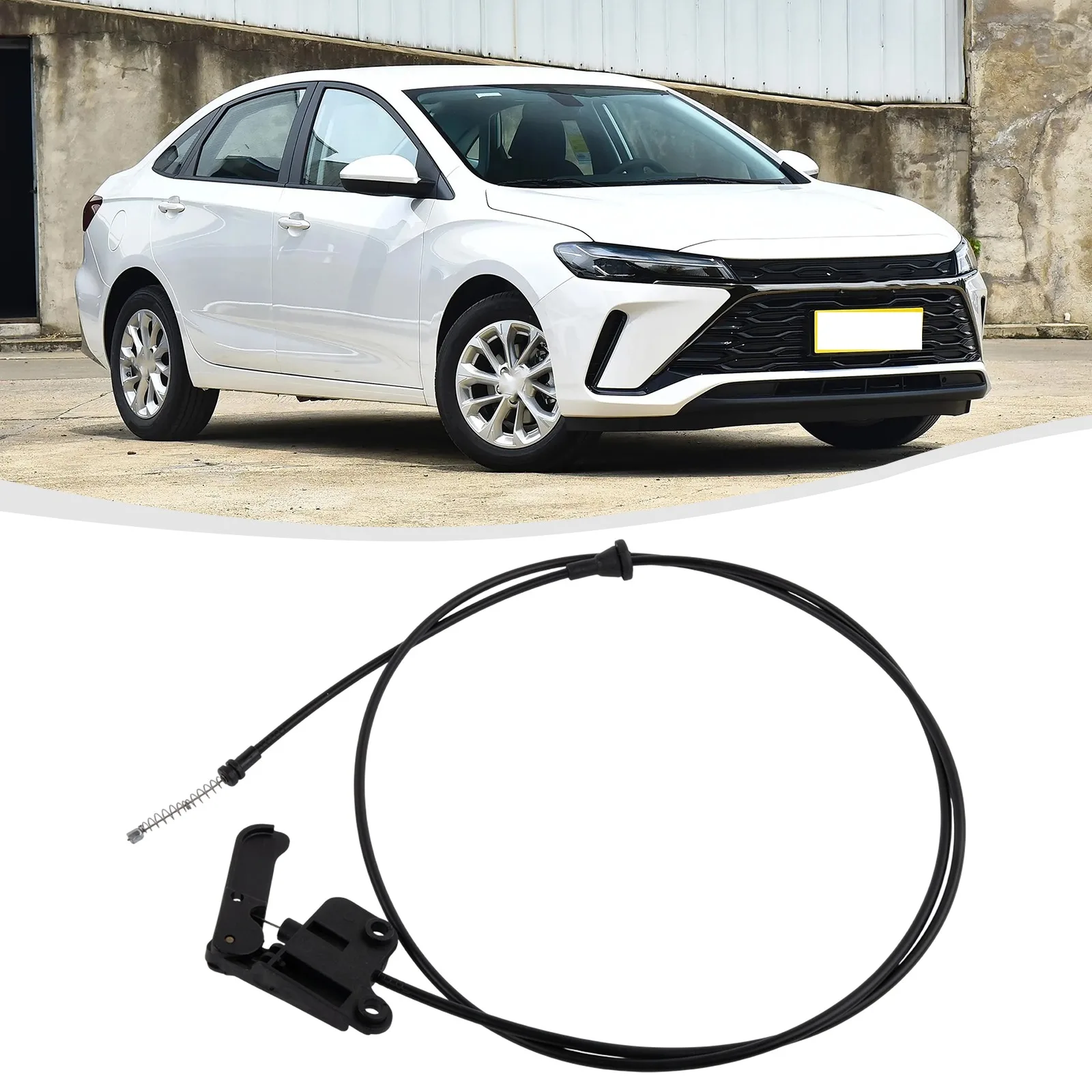 

Car Maintenance As Shown Hood Latch Release Cable Easy Installation OE Check Recommended Part Number 15732159 For Chevrolet