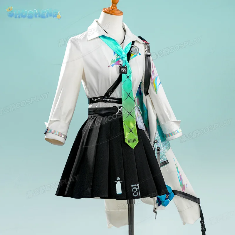 

Game Wuthering Waves Lynae Cosplay Costume Halloween Christmas Role Playing Party Comic Cute girl JK uniform dress shirt XS-XXL