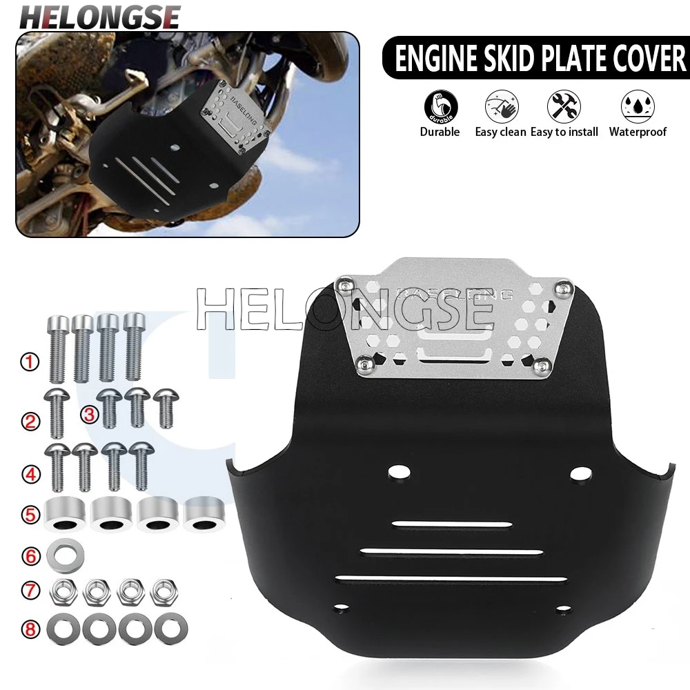 

2025 Motorbike Engine Bottom Cover Bumper Guard Skid Plate For Moto Guzzi V7 850 Stone V7 850 Special Custom V9 Bobber 2020-2024