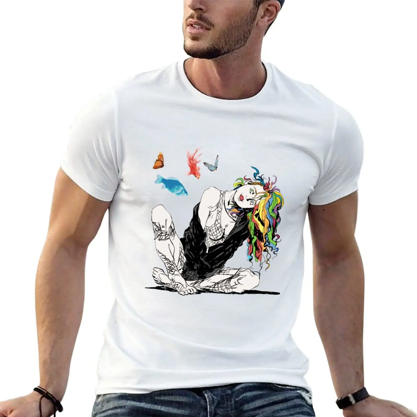 

Delirium The Sandman Vertigo Comics T-Shirt g man t shirts for men t shirt man luxury T-Shirt