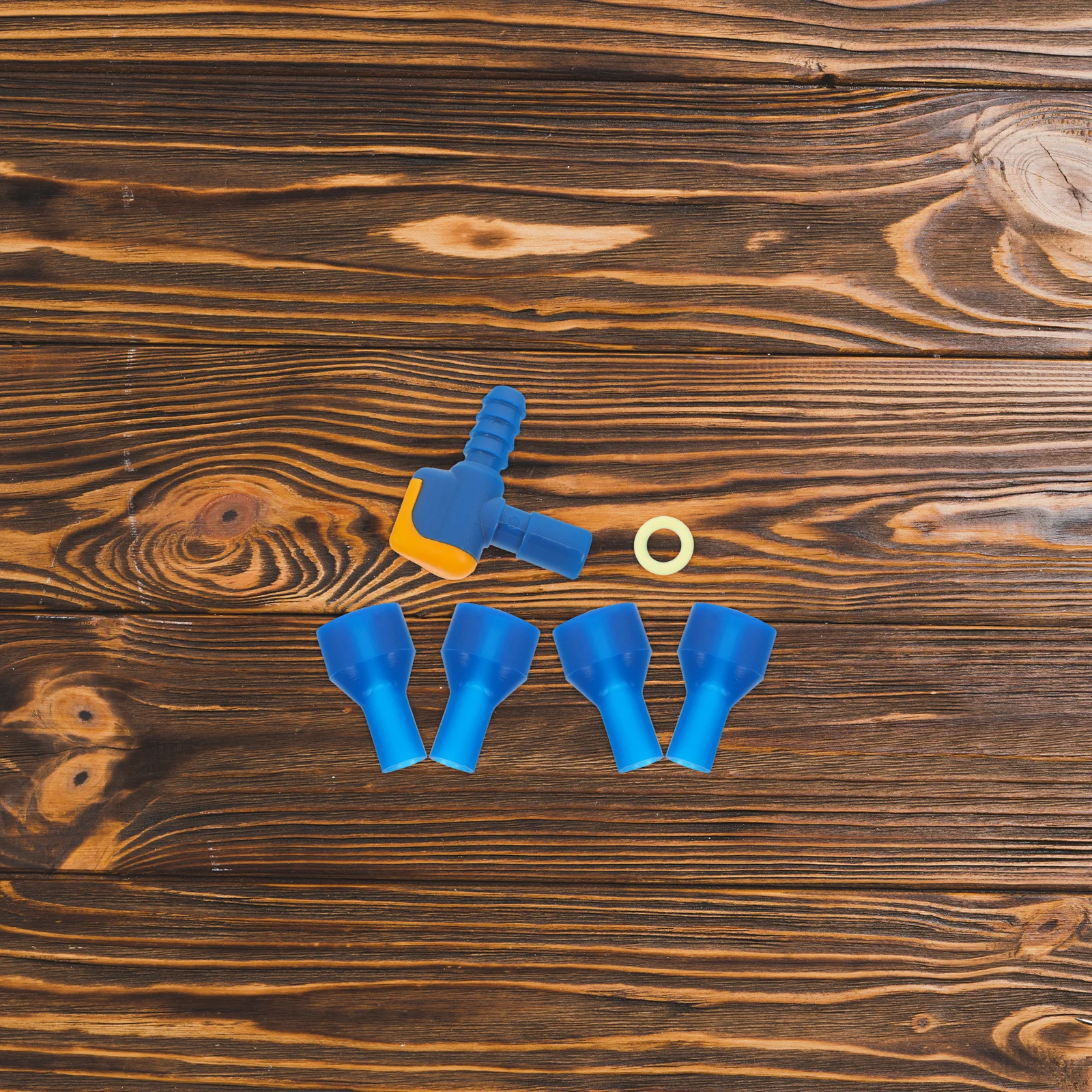 

Аксессуары для велосипедных мешков для воды, комплект адаптеров для гидратации, синий силикагель, сменный силиконовый пробка