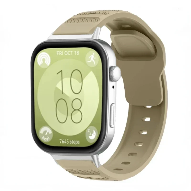 Силиконовый ремешок для Huawei Watch Fit 4/4 Pro, спортивный браслет, сменный браслет для Huawei Watch Fit 3, аксессуары для ремешка для часов