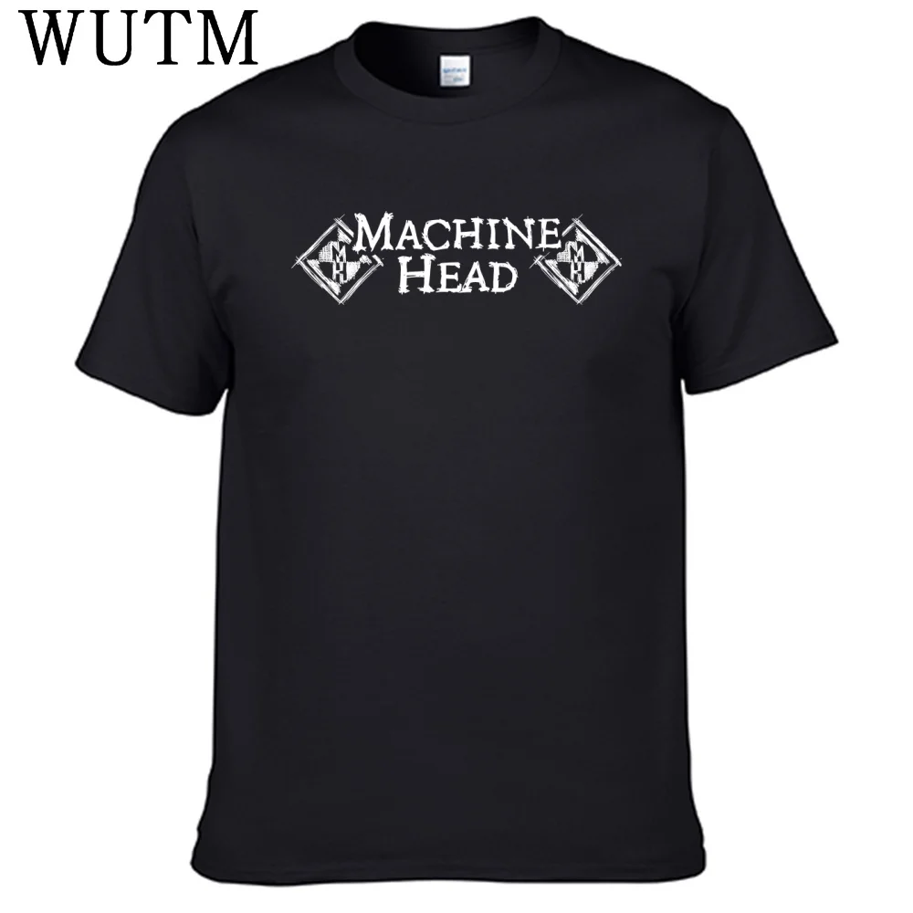 Machine Head T Shirt 100% Cotton Men Shirt - AliExpress 200000343