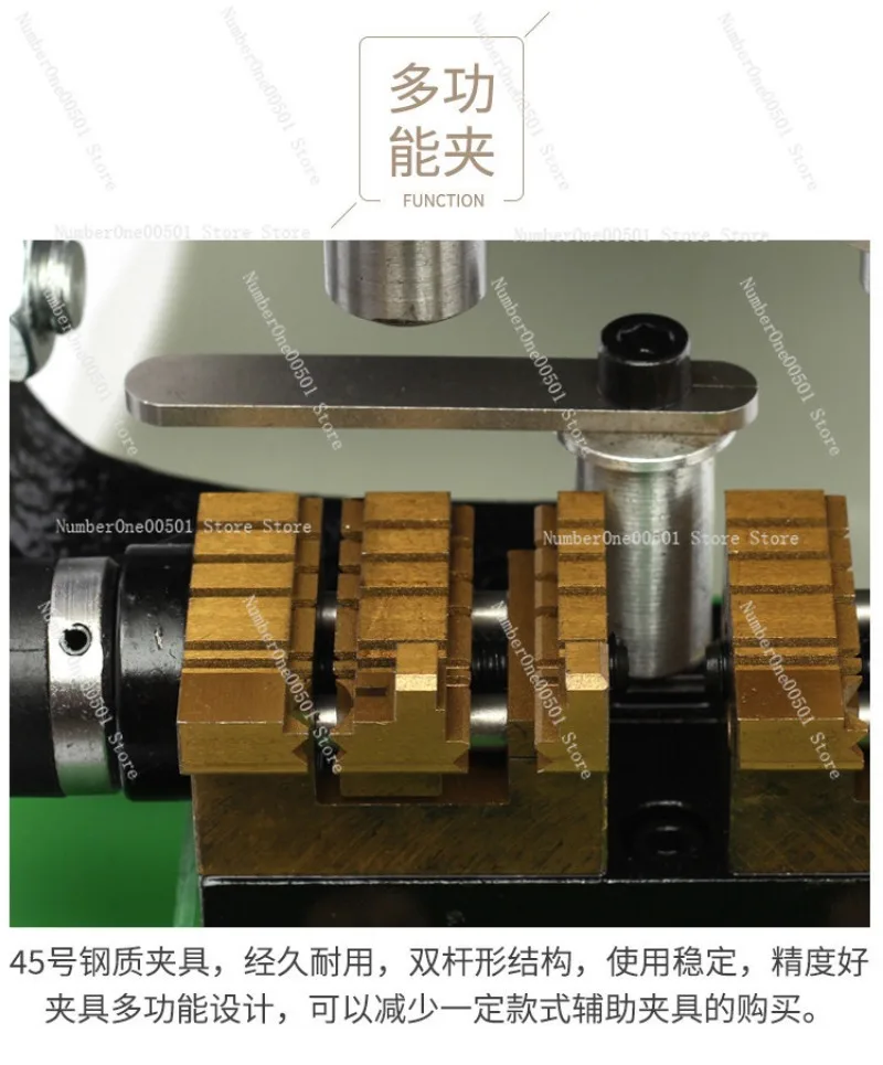 

998A Vertical Car Key Cutting Machine High Precision Multi Clamp