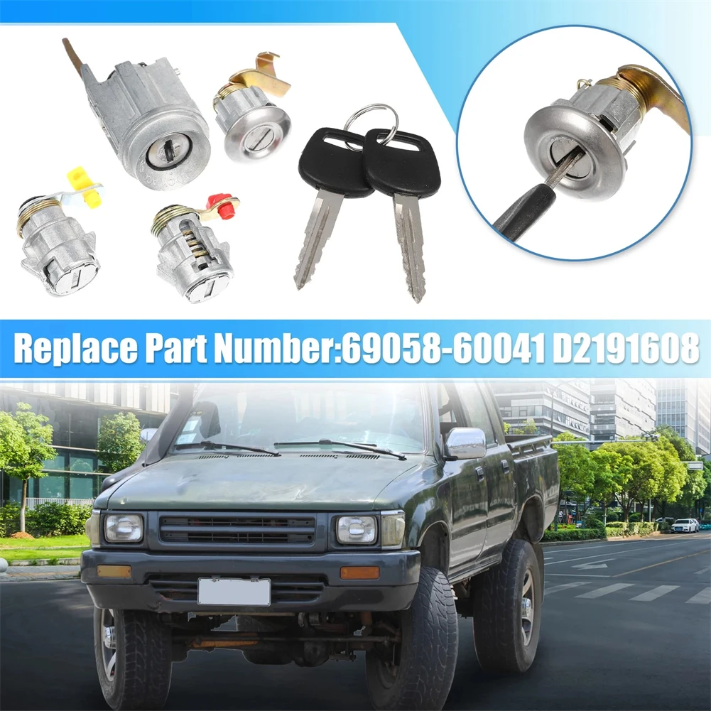 

Car Ignition Switch Lock Cylinder Keys OEM 69058-60041 Replacement Parts For Toyota Pickup For Hilux For 4Runner
