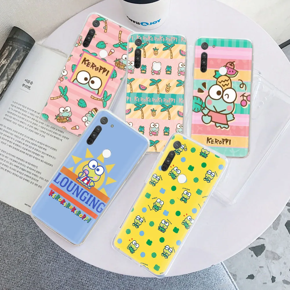 Cover for Tecno Camon 15 16 17 18 Premier 18I 18T 18P Spark Go 5 6 AIR 7 7T 8 8P 8C Pova Neo 2 Pro Soft Case ZR26 Keroppi