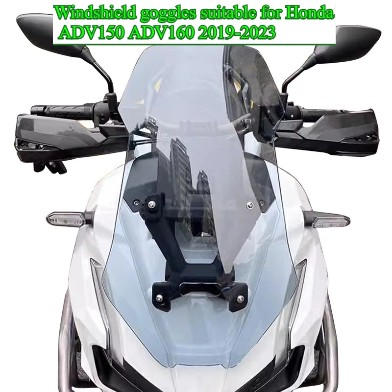 

1PC 2019-2023 ADV150 Windshield Windscreen for Honda ADV160 2023-2025 Motorcycle Wind Deflector Shield Screen ADV 150 160 Parts