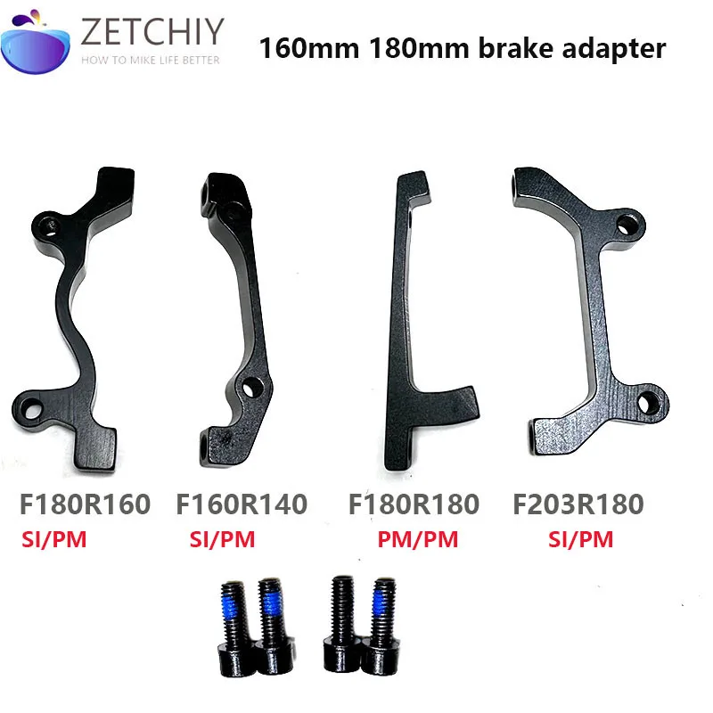 

Original Ultralight MTB Bike Ebike Scooter Disc Brake Bracket IS PM A B to PM A Disc Brake Mount Adapter For 160mm 180mm rotor