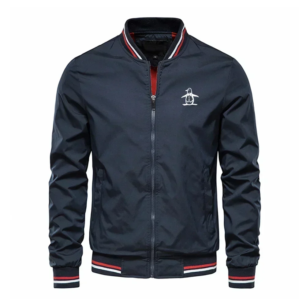 Men's Fall Fashion Minimalist Casual Pilot Jacket New Men's Baseball Jacket and Streetwear Outfit Collection