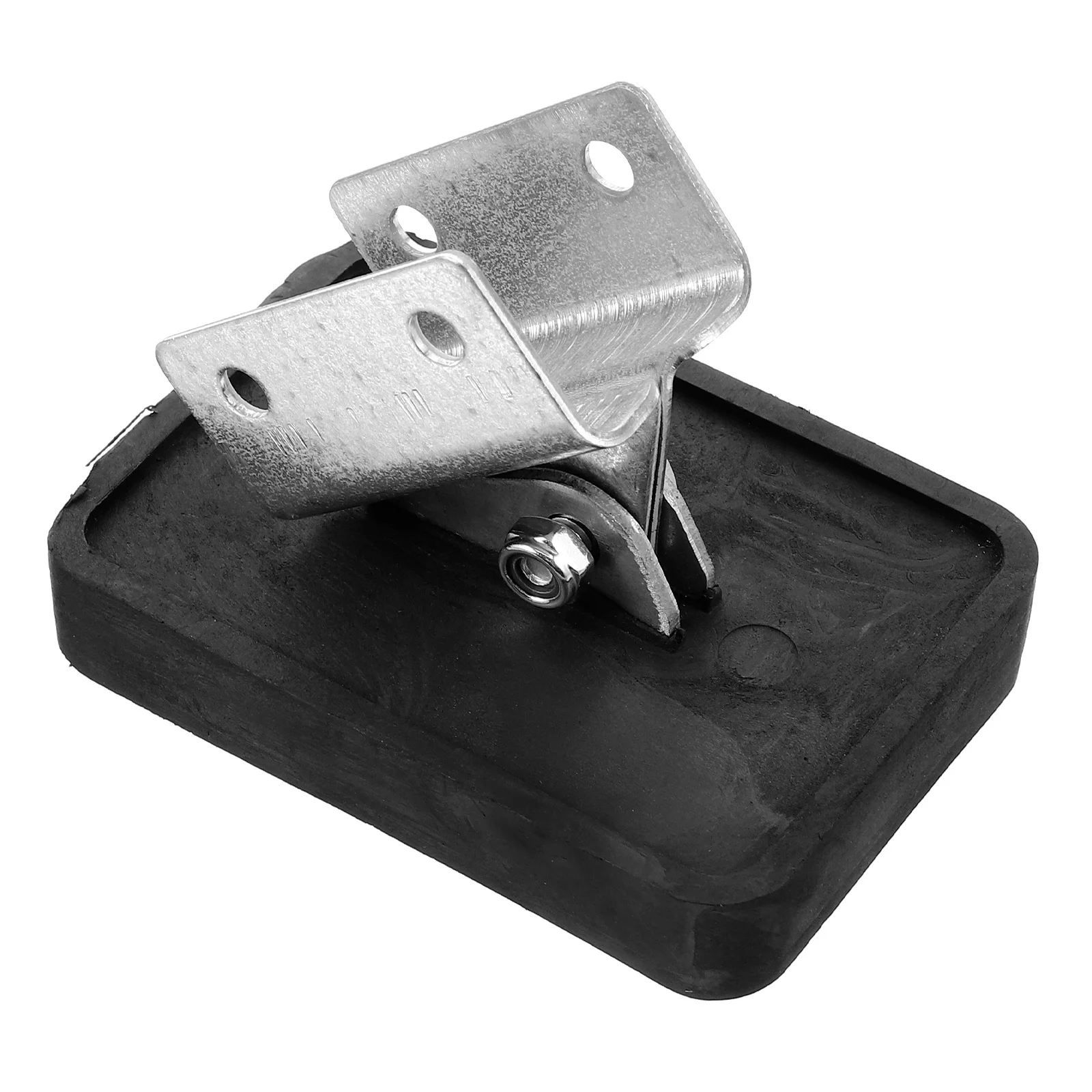 سميكة المطاط سلم قدم منصات عدم الانزلاق مقاومة للاهتراء استقرار حصيرة لتمديد سلالم الألومنيوم الألياف الزجاجية