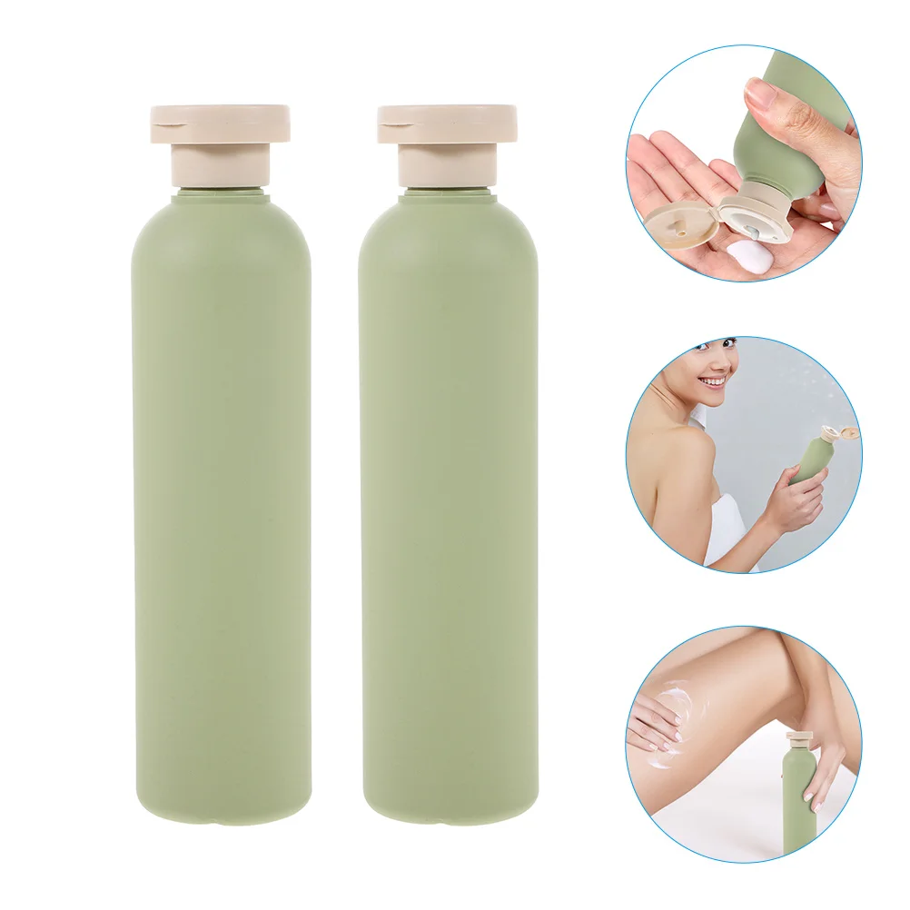 2 Pcs Shower Gel Bottle Lotion Bottles Small Travel Containers Shampoo or Size Baby