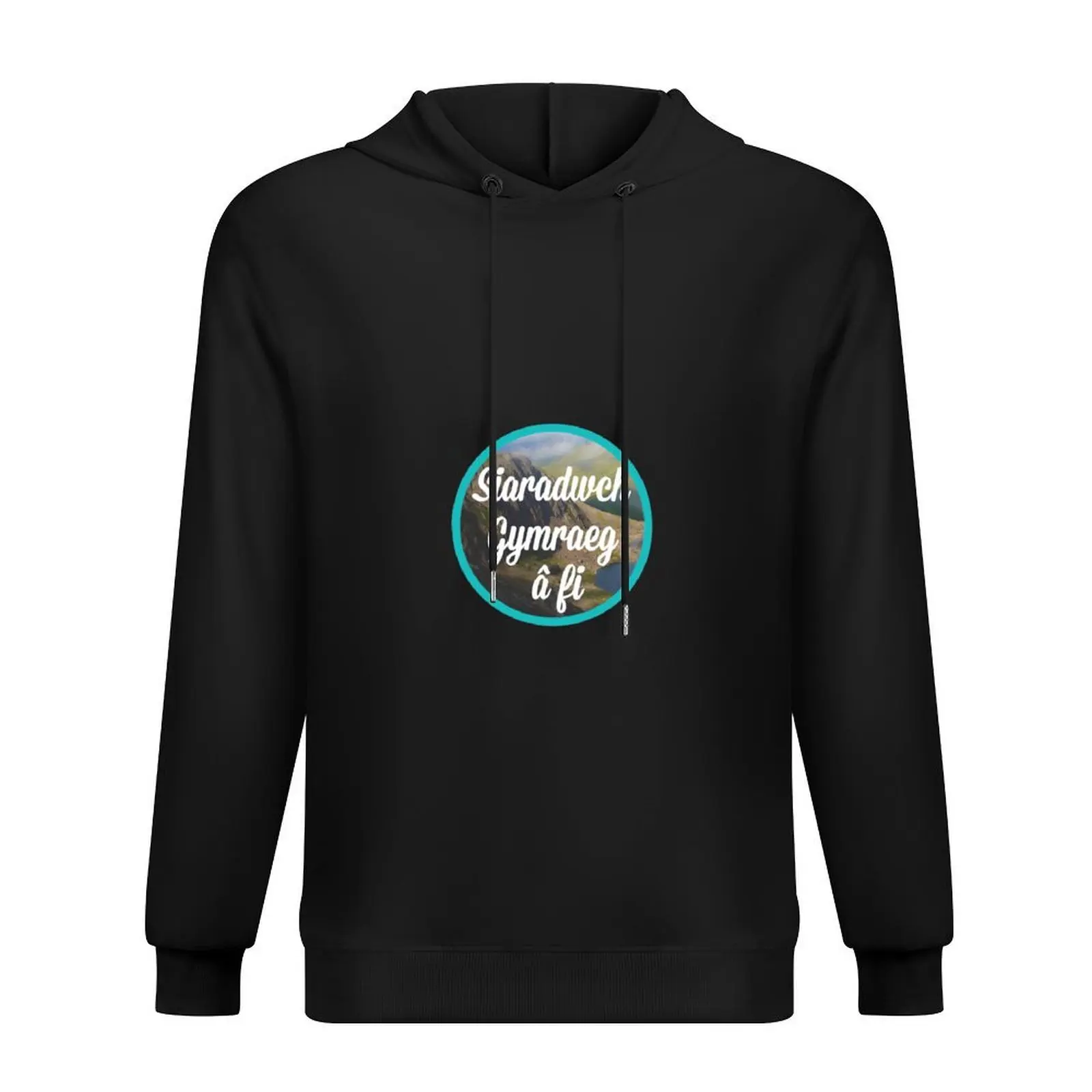 

Siaradwch Gymraeg a fi! / Speak Welsh with me! Hoodie korean autumn clothes japanese style hooded shirt tracksuit