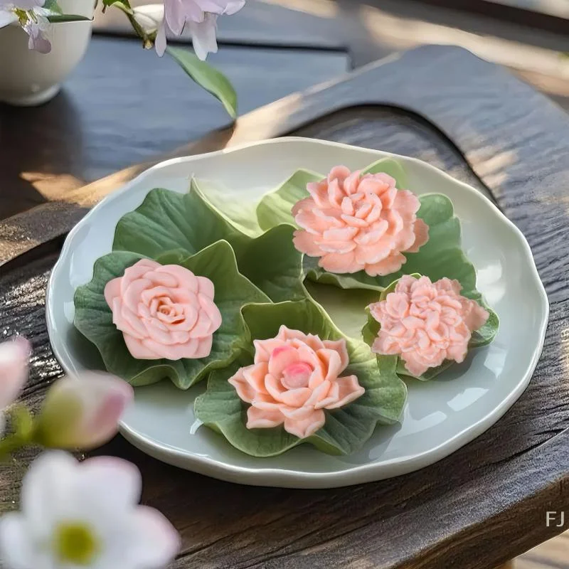 

[YU]Rose Silicone Molds For DIY Flowers Fondant Cupcake Chocolate Candy Ice Cream Sugar Desserts Candle Soap Plaster Resin Mold