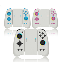 hot For Switch OLED Wireless Gamepad NS Joy-com Bluetooth Controller With Colorful Lights Game Handle For Switch joypad