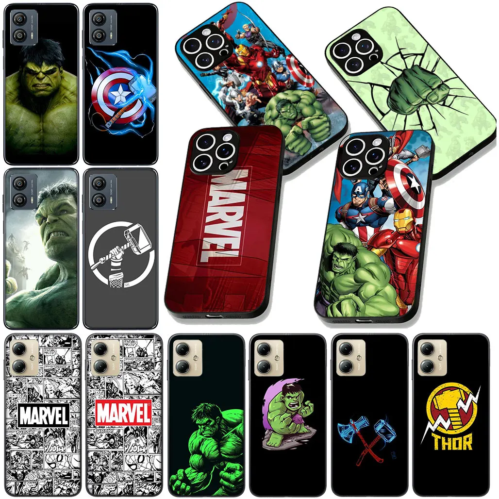 Для Xiaomi Redmi 9A 9C NFC 7A 9T Note 9 8 7 8T Note9 Note8 A5 A4 Чехол для телефона Hulk Marvel Thor Odinson Защитный чехол