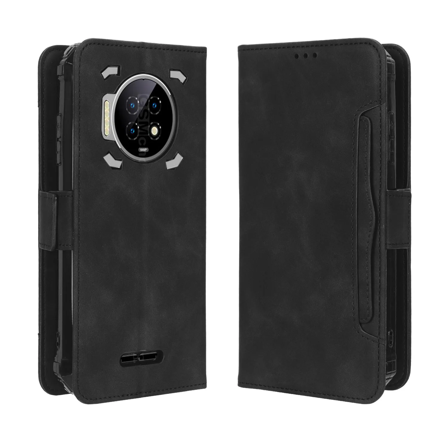 Leather Shockproof Case Separate Type Many Card Slot Wallet Cover for Oukitel WP19 WP16 WP12 WP5 Pro WP18 WP15 WP13 WP6