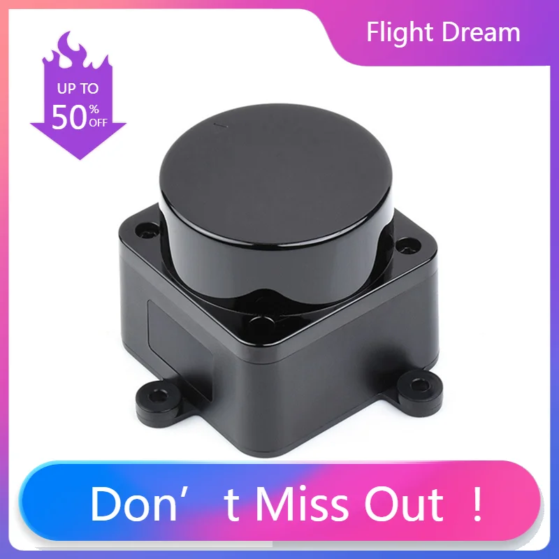 NY1Set DTOF Lidar Sensor Time-Of-Flight Ranging UART Serial Port STL27L 360° Omni-Directional