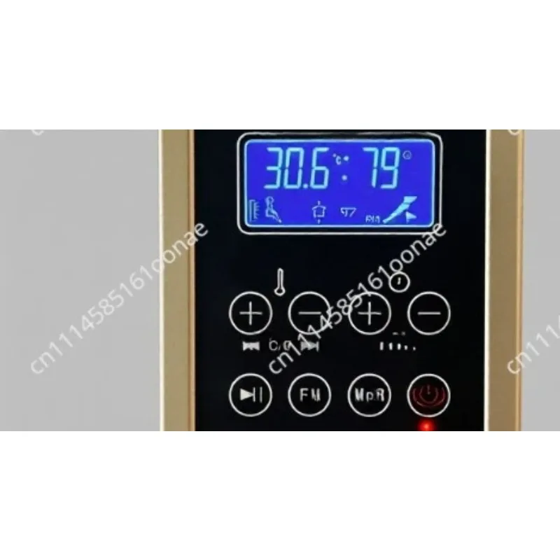 LCD screen sauna room thermostat sweat room health energy cabin controller high power 110~ 220V plug-in type