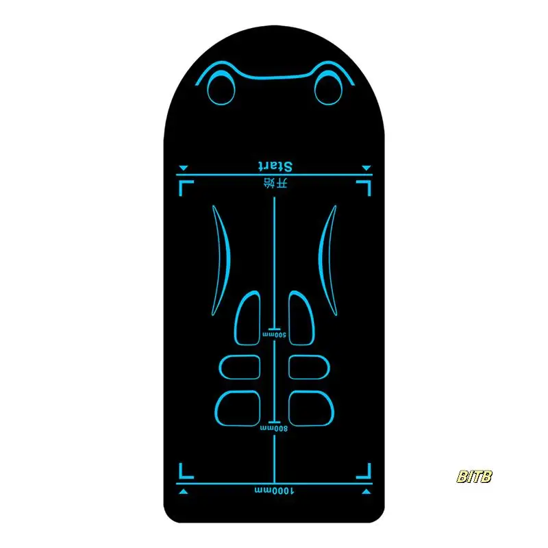 

Exercise Equipment Mat For Ab Roller Wheel,Non Slip Abdominal Knee Mat,Home Gym Floor Pad For Yoga,Pilates