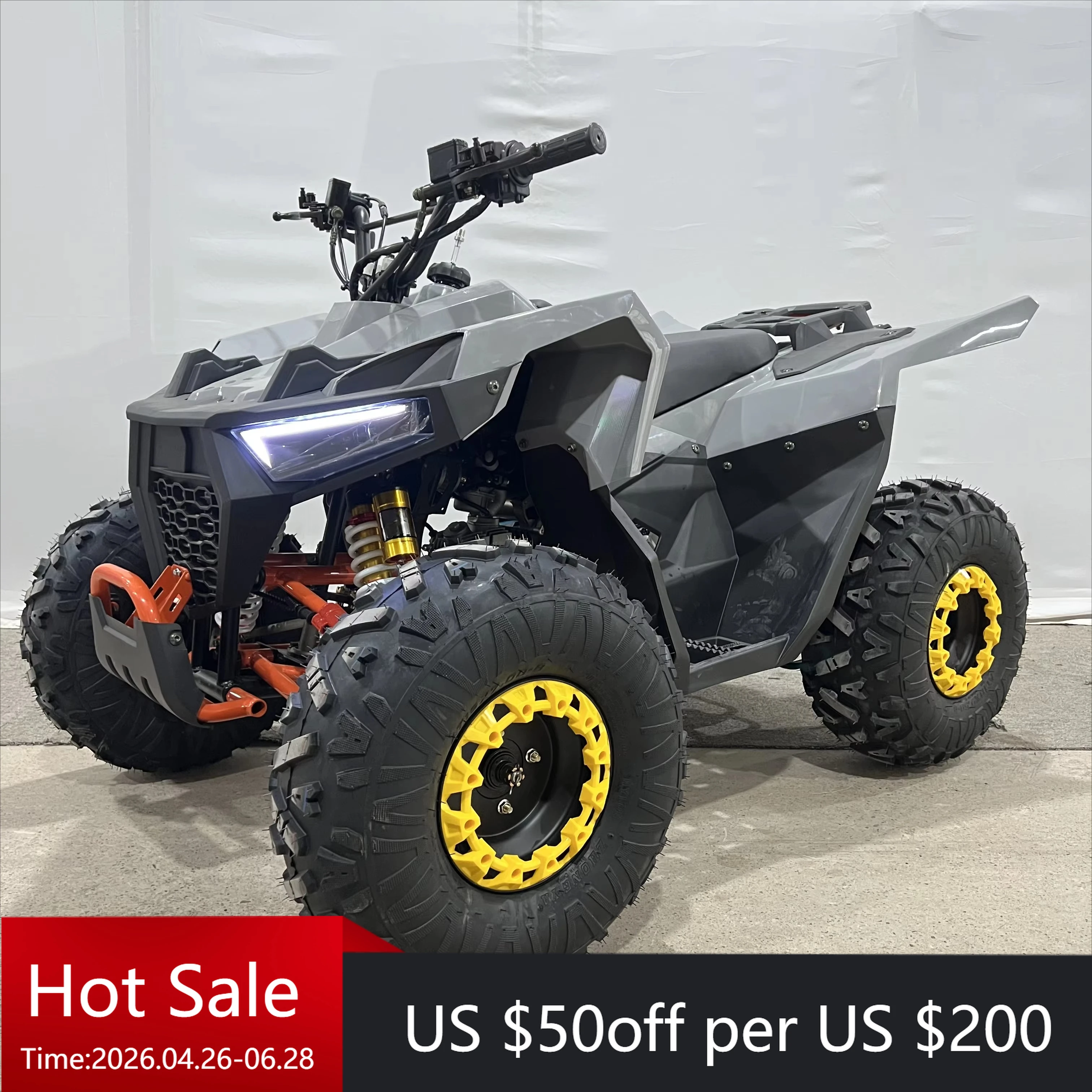 

Professional factory new product development 125cc all-terrain vehicle new upgrade supports customization