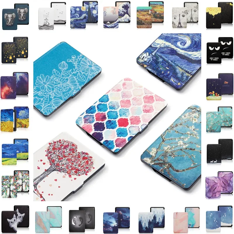 Cute Case for Amazo n Kindle Paperwhite 5/6th 7th Kindle 10th 11th 2024 Paperwhite 11th 2021 6.8'' Smart Cover Protective Shell