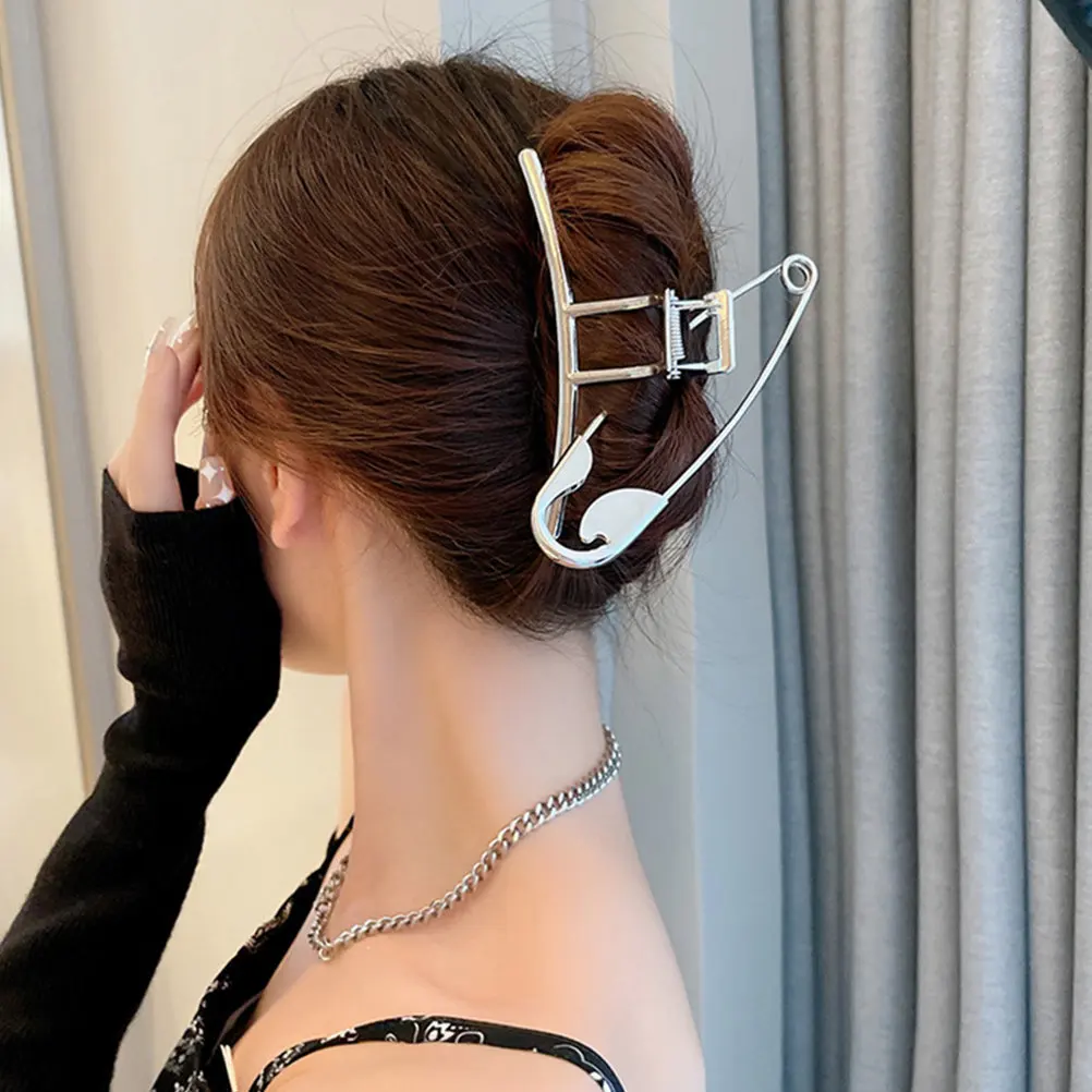 

Набор больших заколок для волос из цинкового сплава, металлические зажимы для густых и тонких, кудрявых и прямых волос, для повседневного использования, вечеринок, свадеб, Рождества