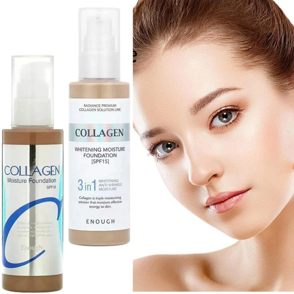 フルカバレッジ保湿コンシーラーリキッドファンデーション長持ちフェイスコスメティックナチュラルブライトンフェイスベーストーンメイクアップ