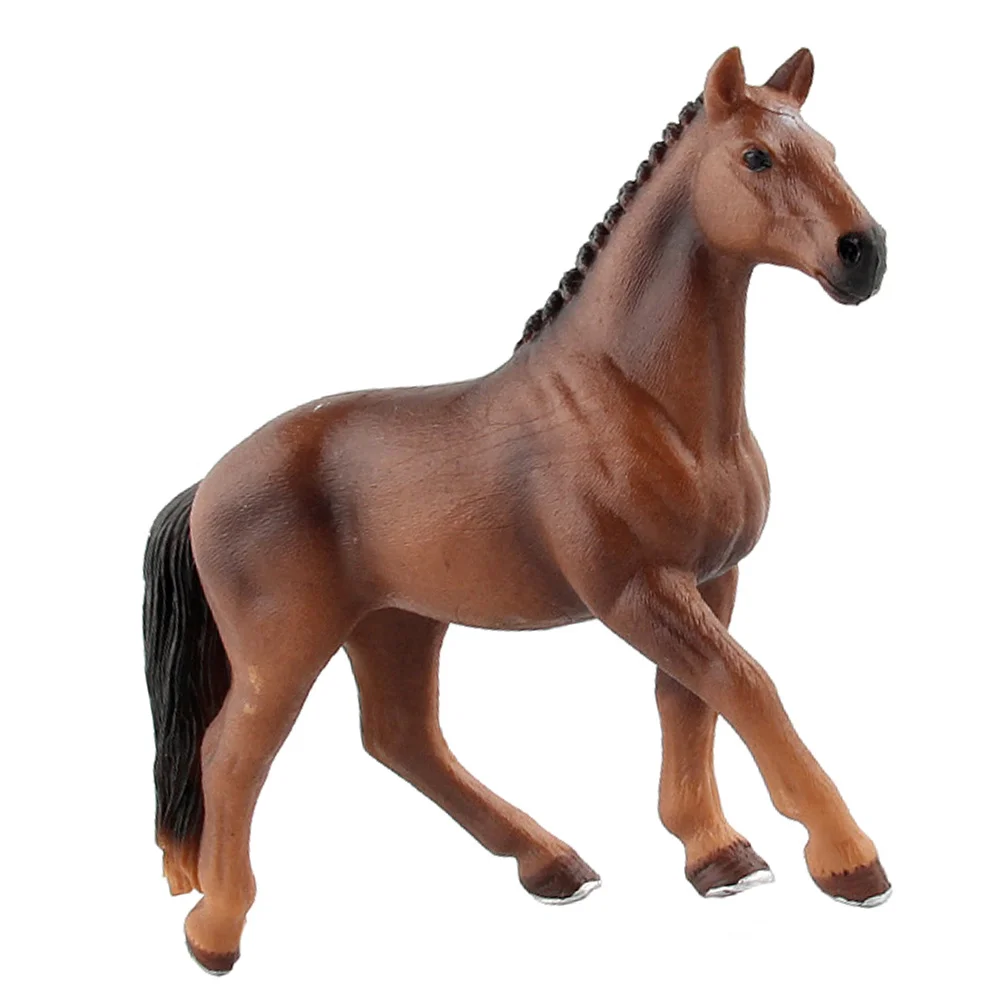 Hannover Horse Model Animals Figurine Children's Toy Decor Home Ornament Kids Plaything Jesus