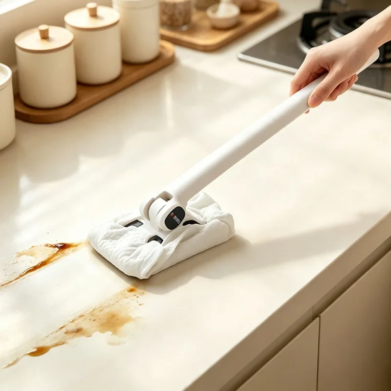 Multifunctional Face Cloth Brush Multipurpose Small Mop Kitchen Tabletop Cleaning Face Cloth Reuse Brush with Cleaning Products