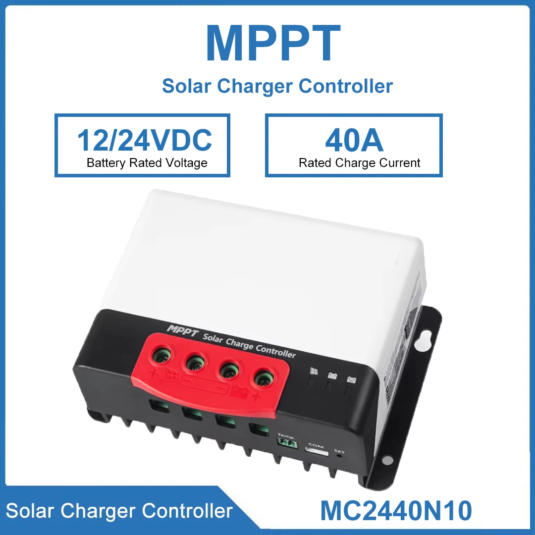 

Контроллер заряда солнечных батарей 40А/50А, 12/24В DC, с поддержкой стандартного протокола Modbus и всесторонней электронной защитой
