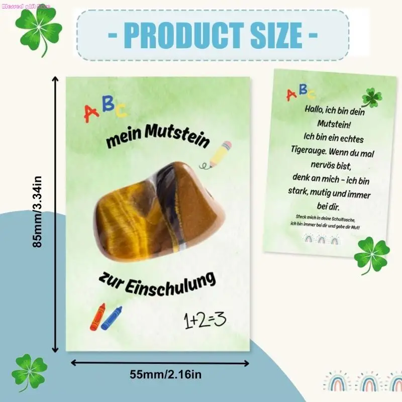 D0JC Tigers Eye Stones Lucky Gemmestones Hands Science Educational Tout pour les étudiants