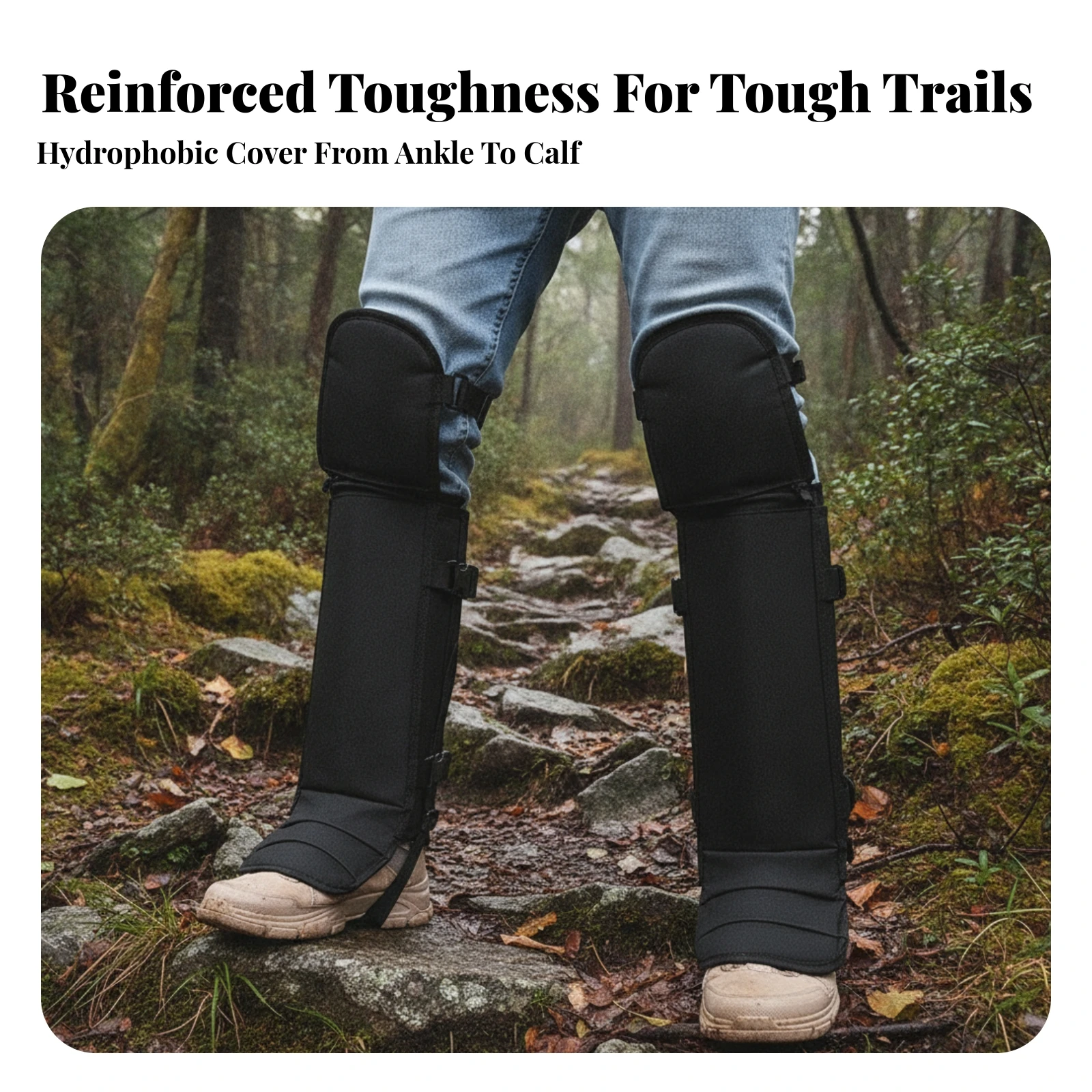 Shielding Gaiters Lightweight Apparel for Hikers, Hiking, Hunting