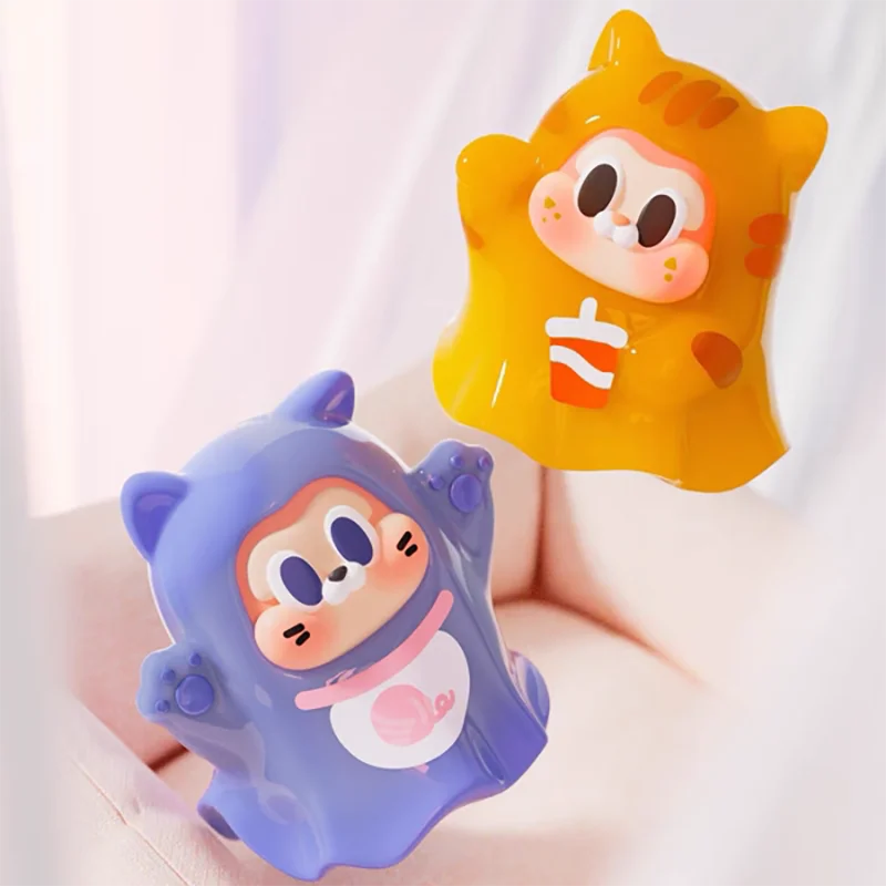 

Подлинная серия THE SLLO Adopt Cat Meow, мини-слепая коробка, милая кукла, маленький декор для стола, прекрасный подарок на день рождения