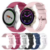 18mm Silicone Strap For Garmin Vivoactive 4S/Vivomove 3S Bracelet For Garmin Venu 3S 2S/Active S/Forerunner 265S 255S Wristband