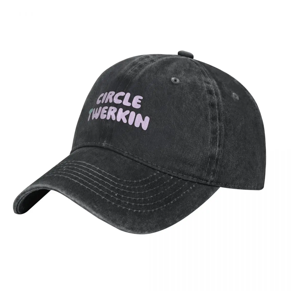 ? Circle Twerkin wordmark Baseball Cap Custom Cap Golf Cap Visor Men Caps Women's