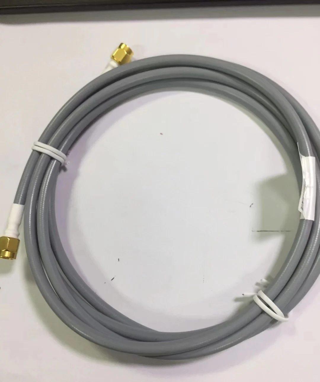 Extensión de cable de conexión de cable, cabezal macho SMA, 1,6 m