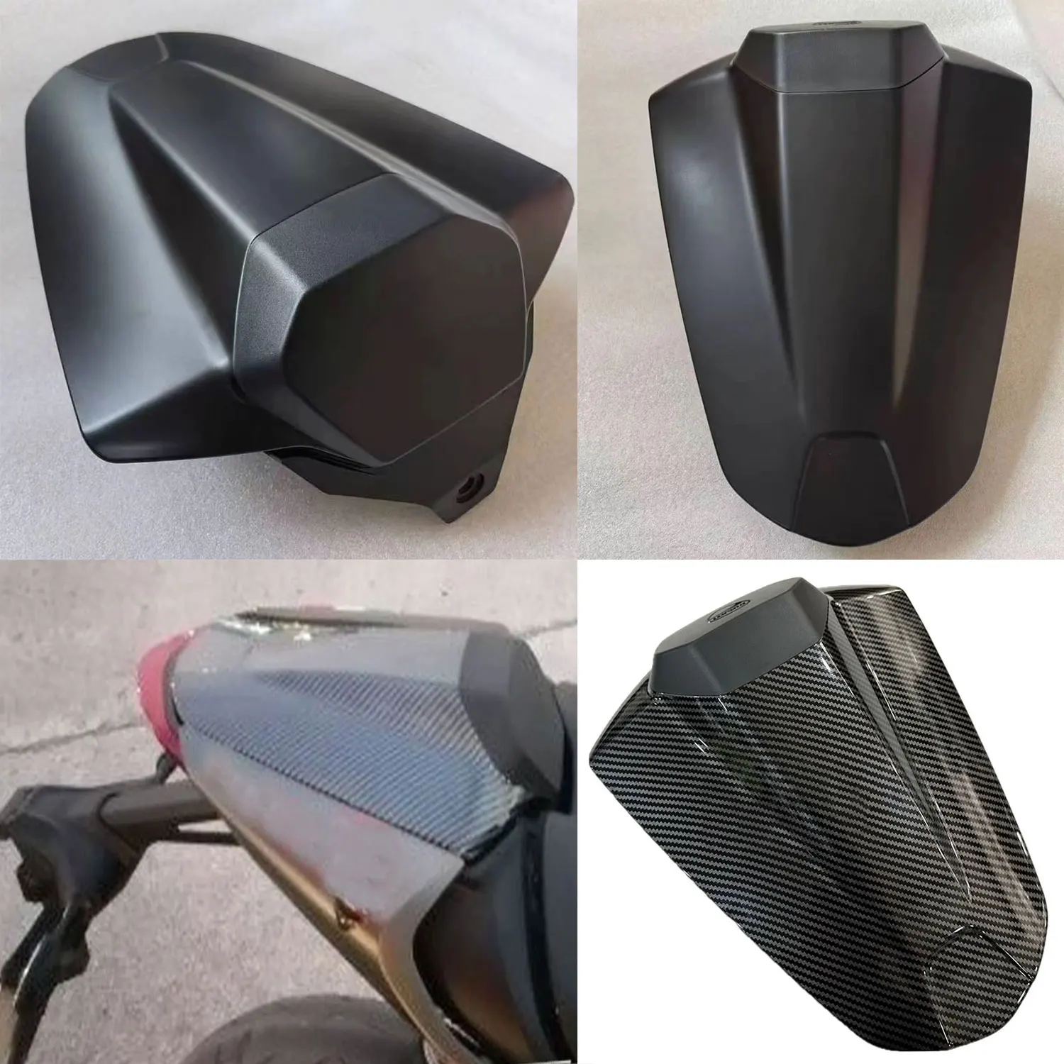 

For Ducati Monster 950 937 2021 2022 2023 2024 Motorcycle Pillion Rear Passenger Seat Cowl Cover Hump Fairing Rear Seat Cushion