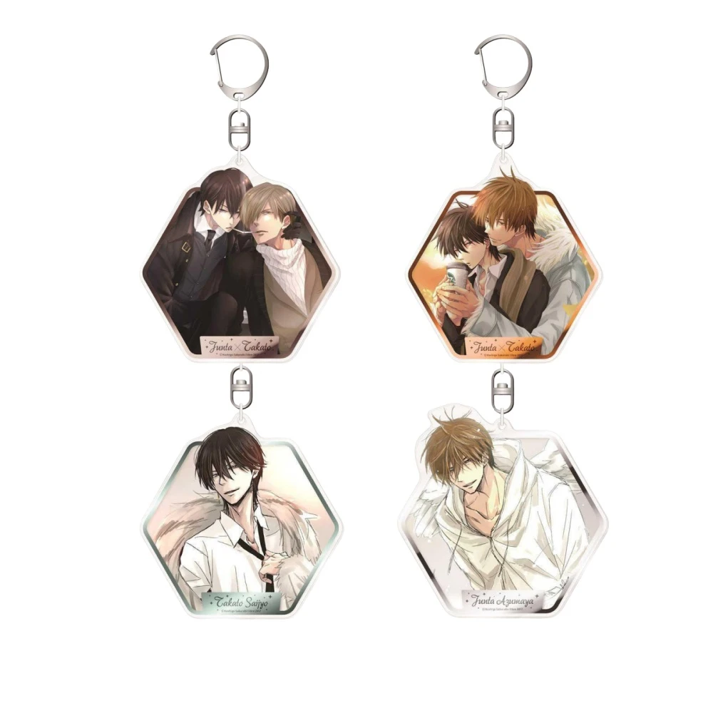 Anime Fans Gifts Charm Dakaichi: Spain Arc Odosareteimasu HD Character Acrylic Keychain Ornament Series About 6cm