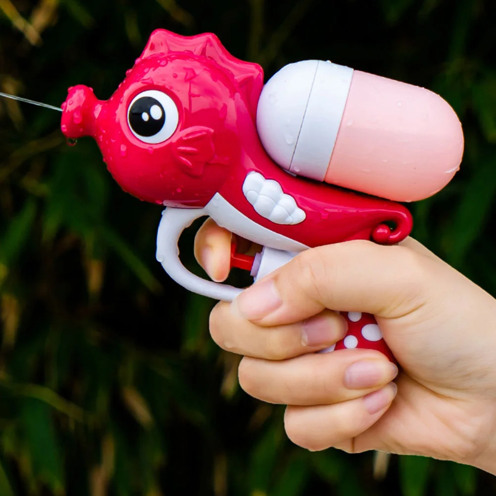 Arroseur de plage en plastique, accessoires de jouets résistants à l'usure, hippocampe, 4 pièces