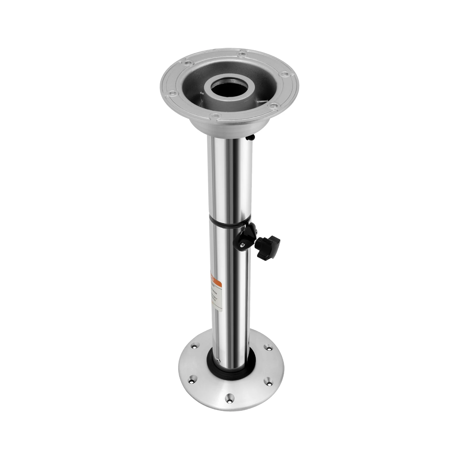 

Aluminum Marine Boat Table Mount - RV Caravan Adjustable Height Table Pedestal Space-saving Lightweight for Workrooms, Kitchens