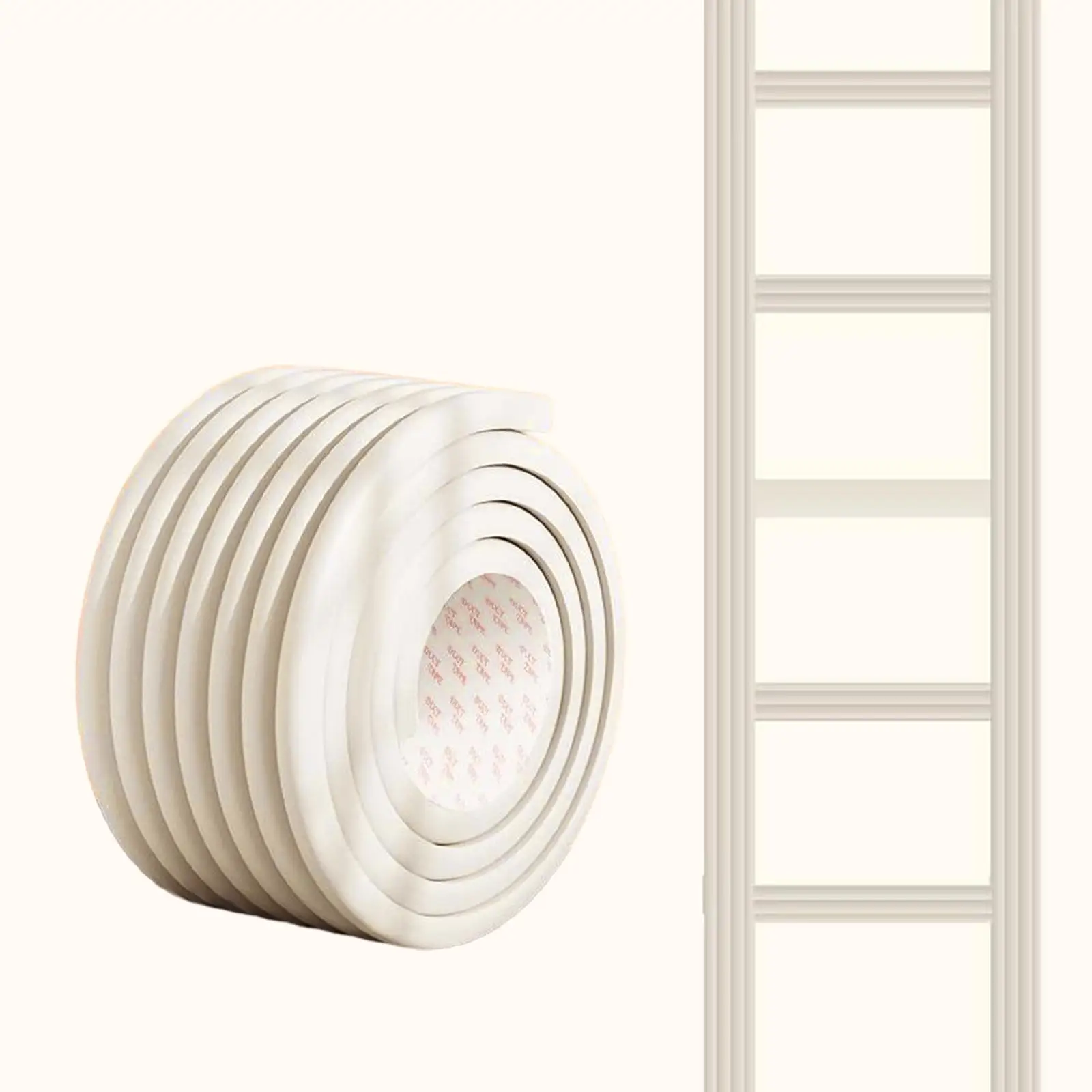 Soft Corner Protector PVC Bunk Bed Ladder Pads Wear Resistant Edge Guard for Loft Bed Stair Safety