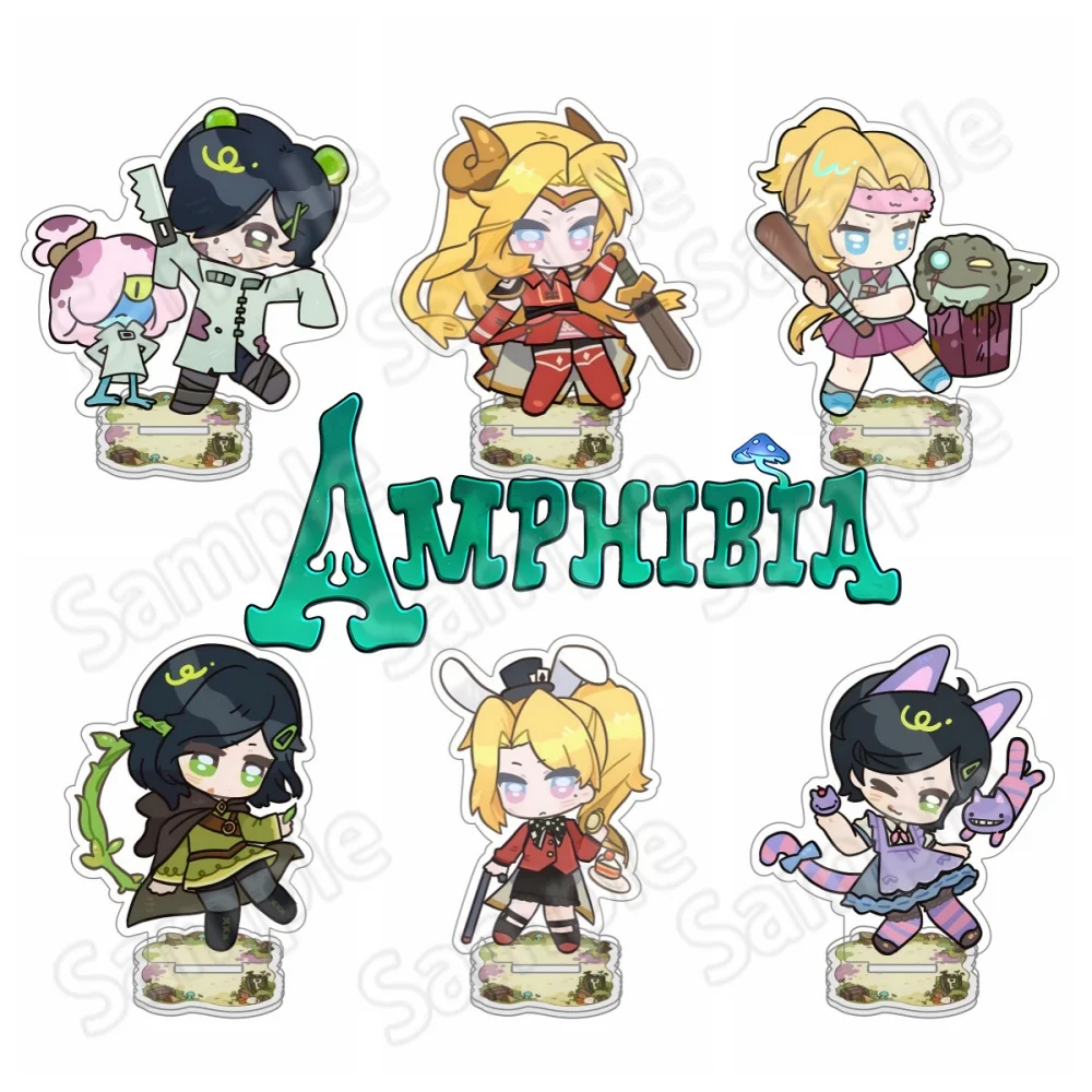 Anime Amphibia Marcy / Sasha / Anne New 10cm  Acrylic Stand keychain Character Collectible Merch Fans Gift