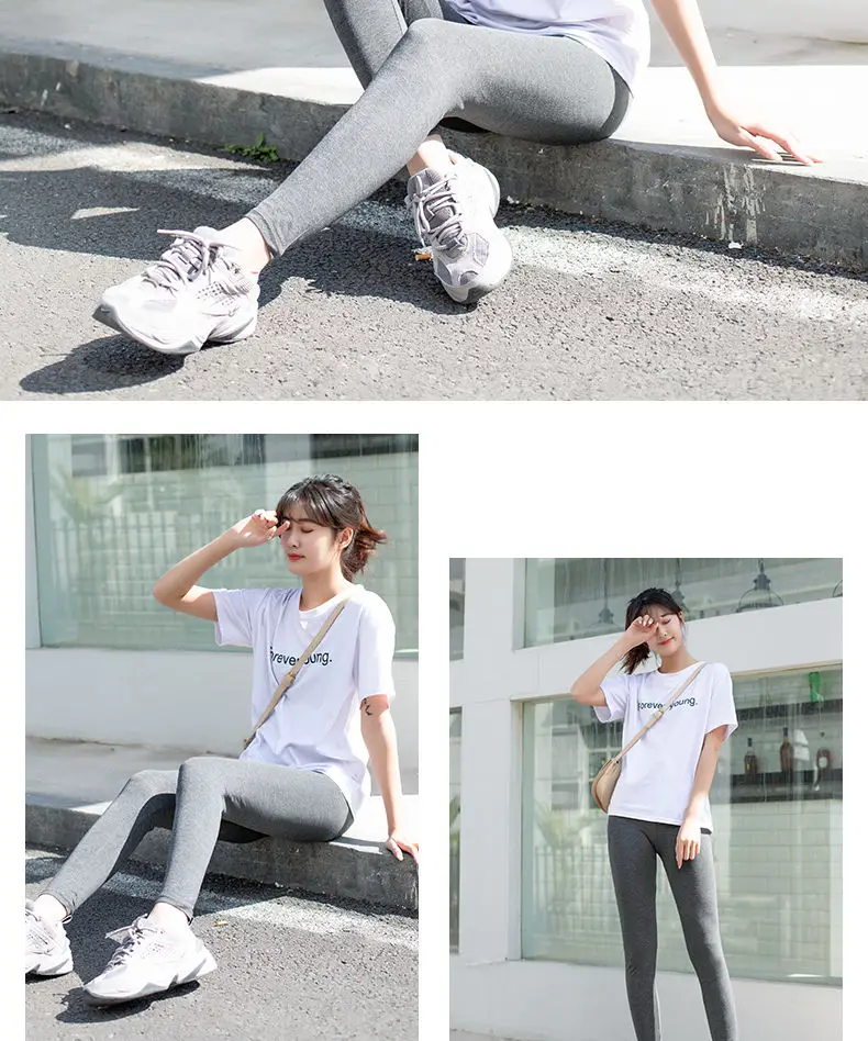 Printed Woman Leggings Halloween Funny Wide-Leg Every Day Drawstring Abdomen Wrap Contrasting Jacquard Basic Performance Push Up